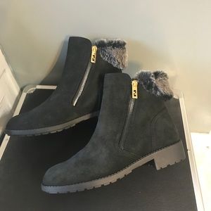 Cole Haan black booties